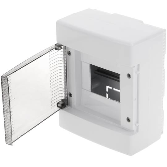 Scatola da incasso per automazione elettrica per 5 moduli da 18 mm in plastica ABS