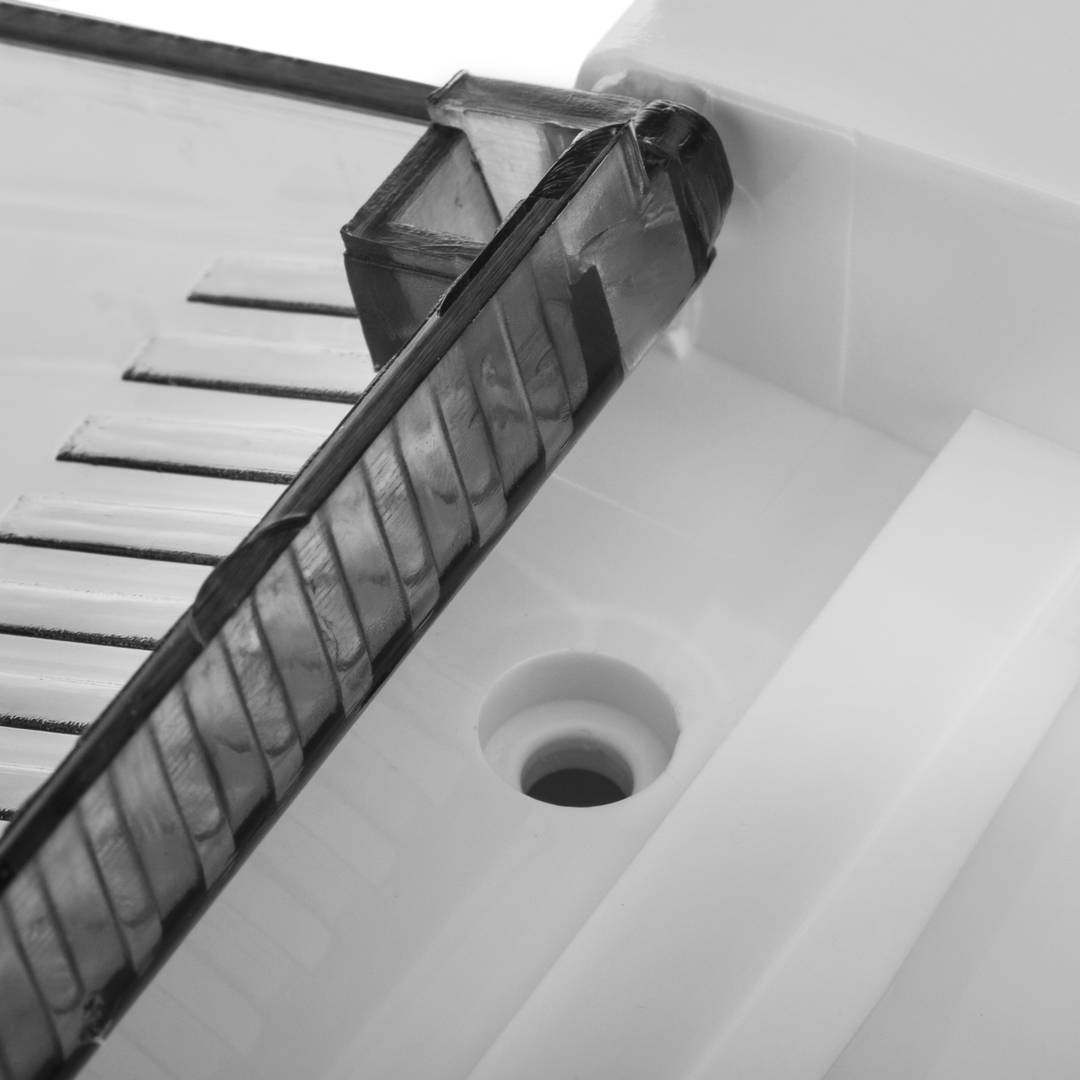 Scatola da incasso per automazione elettrica per 5 moduli da 18 mm in plastica ABS