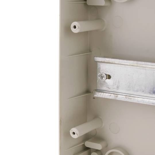 Caja de distribución eléctrica de 4 módulos de superficie de plástico ABS SPN IP65 HA