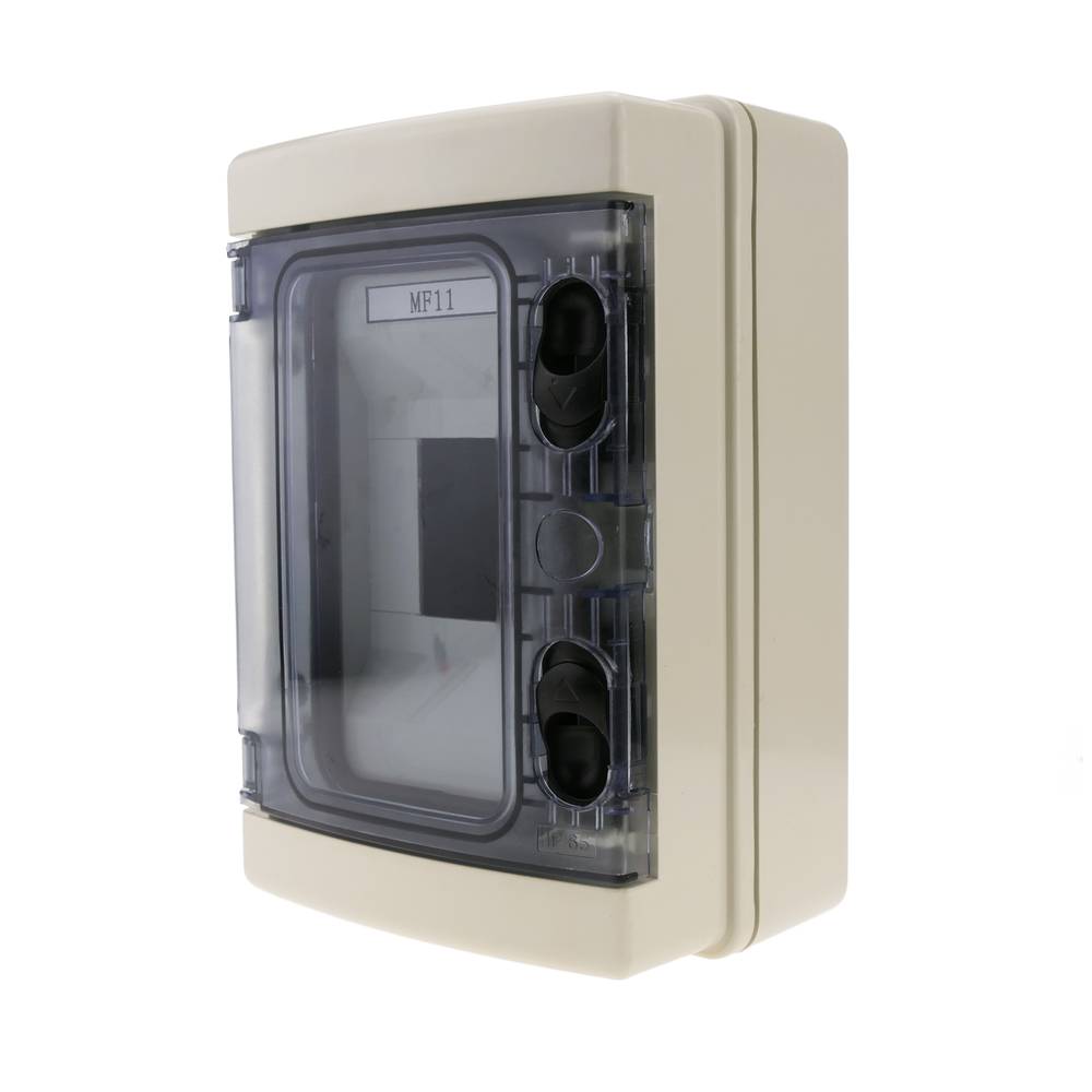 Caja de distribución eléctrica de 4 módulos de superficie de plástico ABS SPN IP65 HA