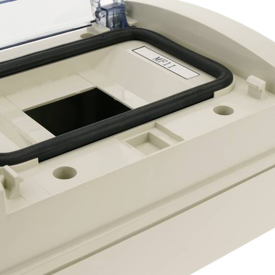 Caja de distribución eléctrica de 4 módulos de superficie de plástico ABS SPN IP65 HA