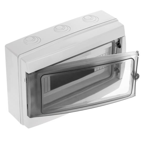 Quadro di distribuzione elettrica di 12 moduli scatola superficie di plastica ABS IP65 SPN HA