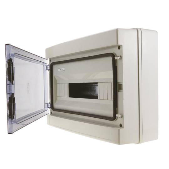 Quadro di distribuzione elettrica di 18 moduli scatola superficie di plastica ABS IP65 SPN HA