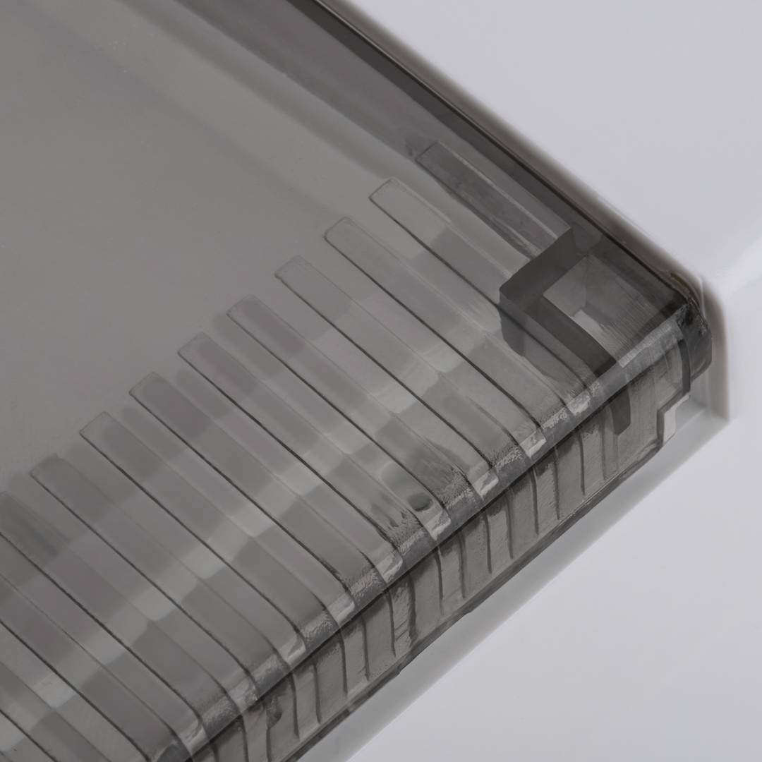 Caixa de superfície d'automatismes elèctrics per a 24 mòduls de 18 mm de plàstic