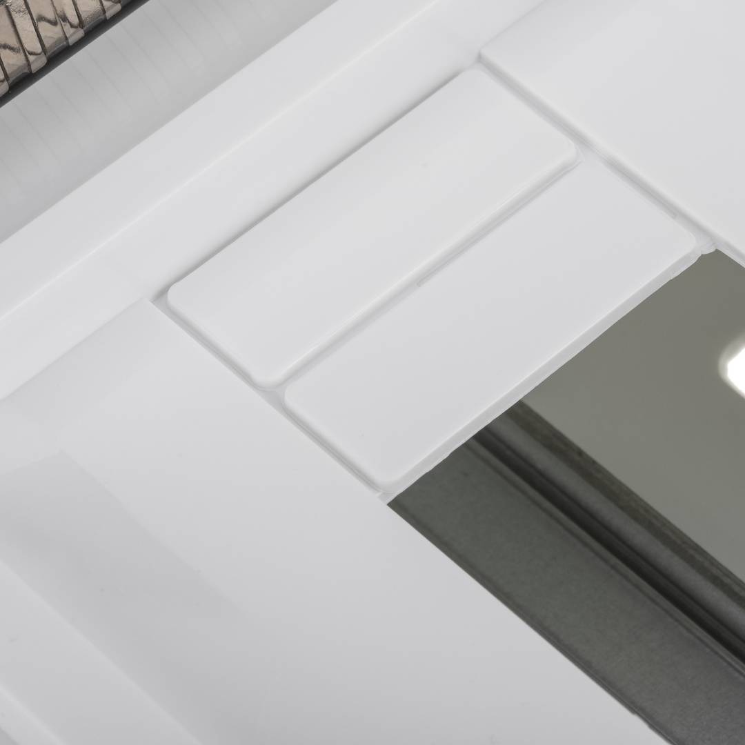 Caixa de superfície d'automatismes elèctrics per a 24 mòduls de 18 mm de plàstic