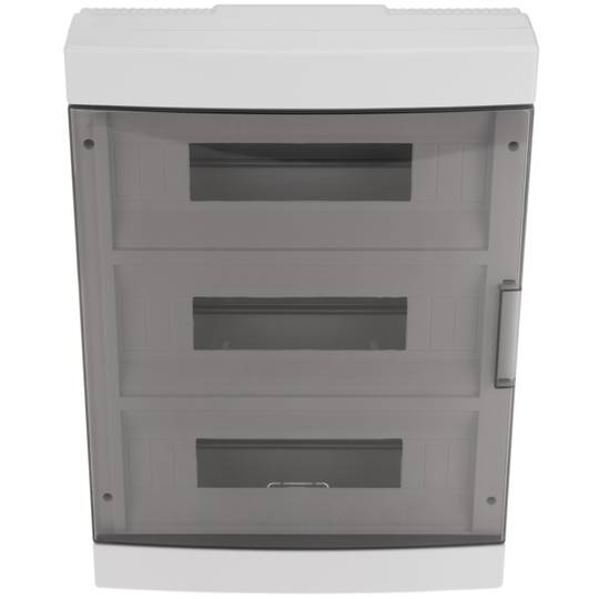 Boîte de surface d'automatisation électrique pour 45 modules de 18 mm en plastique ABS