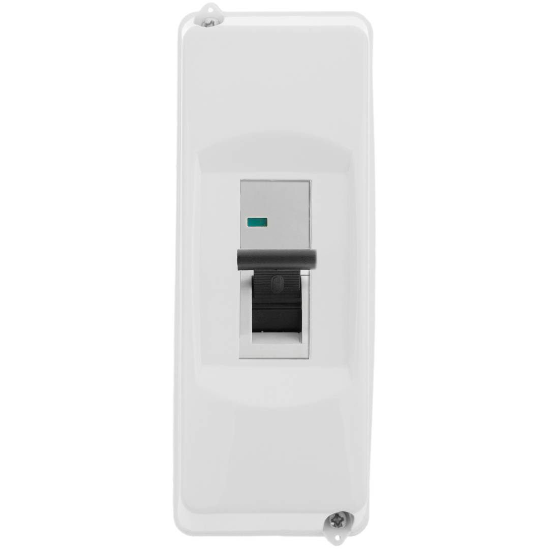 Elektrische Automatisierung Strassenkappe für 2 Module aus 18 mm ABS Kunststoff