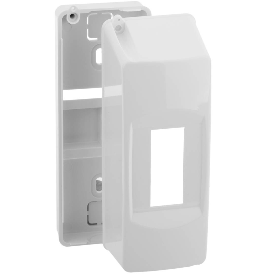 Elektrische Automatisierung Strassenkappe für 2 Module aus 18 mm ABS Kunststoff