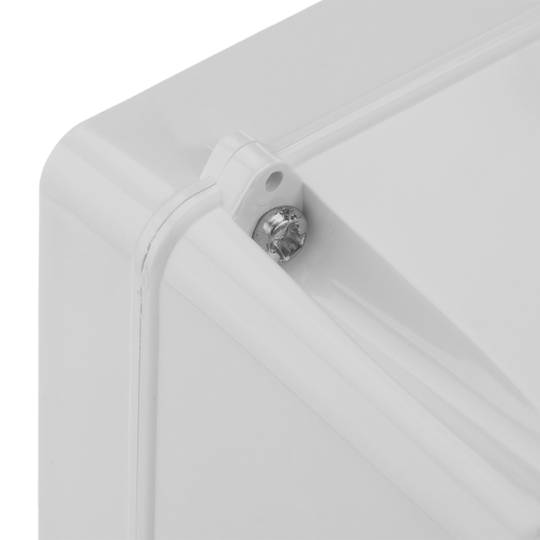 Scatola di superficie per automazione elettrica per 4 moduli in plastica ABS 18 mm