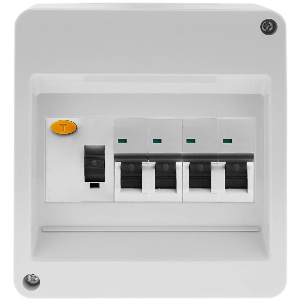 Elektrische Automatisierung Strassenkappe für 6 Module aus 18 mm ABS Kunststoff