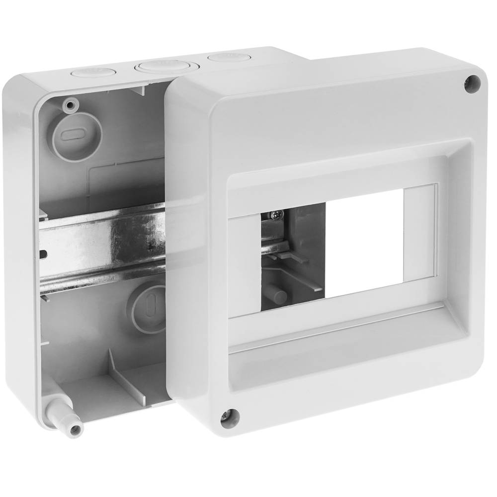 Elektrische Automatisierung Strassenkappe für 6 Module aus 18 mm ABS Kunststoff