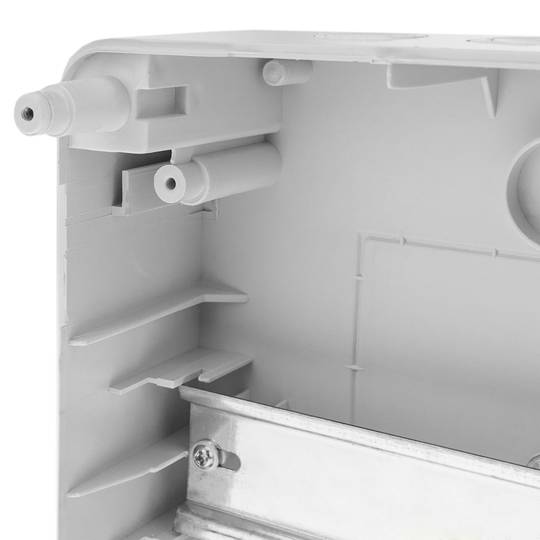 Elektrische Automatisierung Strassenkappe für 6 Module aus 18 mm ABS Kunststoff