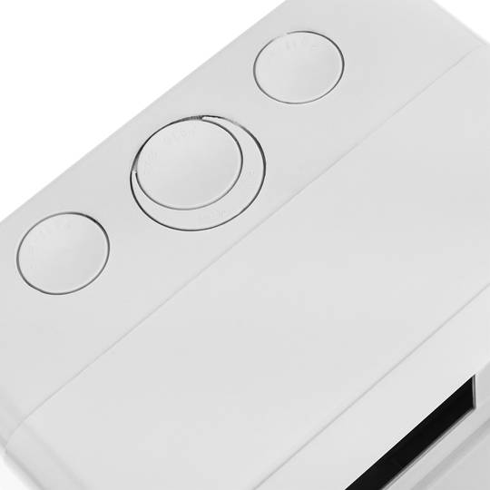 Elektrische Automatisierung Strassenkappe für 6 Module aus 18 mm ABS Kunststoff
