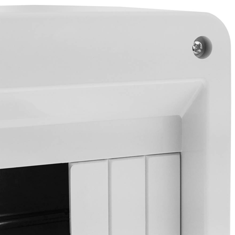 Scatola di superficie per automazione elettrica per 12 moduli in plastica ABS 18 mm