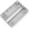 Scatola di superficie per automazione elettrica per 12 moduli in plastica ABS 18 mm