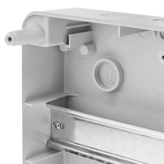 Puszka powierzchni automatyki elektrycznej na 18 modułów z tworzywa ABS 18 mm