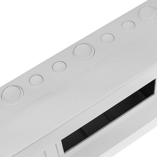 Puszka powierzchni automatyki elektrycznej na 18 modułów z tworzywa ABS 18 mm