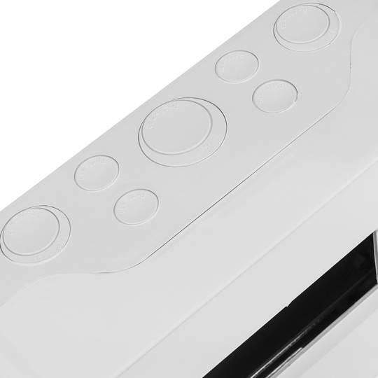 Caixa de superfície de automação elétrica para 24 módulos de plástico ABS de 18 mm