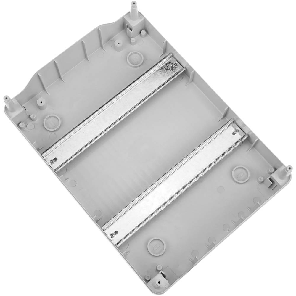 Caixa de superfície de automação elétrica para 24 módulos de plástico ABS de 18 mm