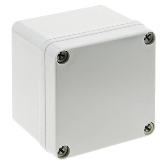 Boîte de jonction et dérivation électrique en plastique ABS étanche IP65 95x95x75mm