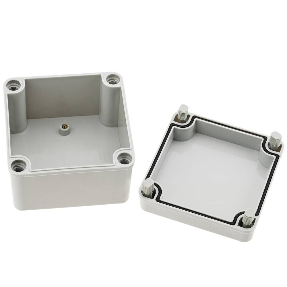 Boîte de jonction et dérivation électrique en plastique ABS étanche IP65 95x95x75mm