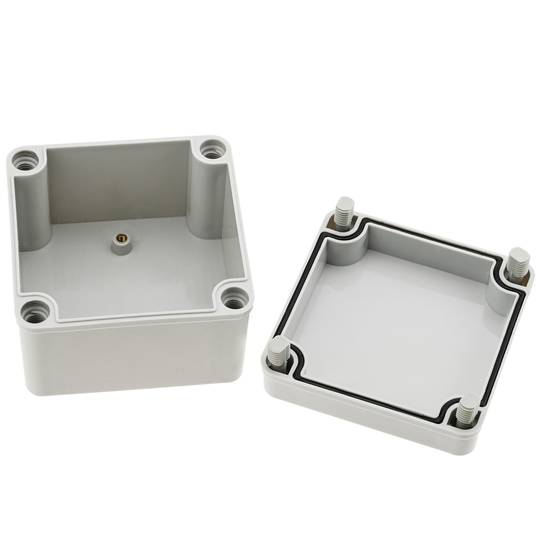 Boîte de jonction et dérivation électrique en plastique ABS étanche IP65 95x95x75mm
