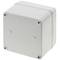 Boîte de jonction et dérivation électrique en plastique ABS étanche IP65 95x95x75mm