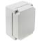 Boîte de jonction et dérivation électrique en plastique ABS étanche IP65 173x126x100mm