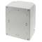 Boîte de jonction et dérivation électrique en plastique ABS étanche IP65 173x126x100mm