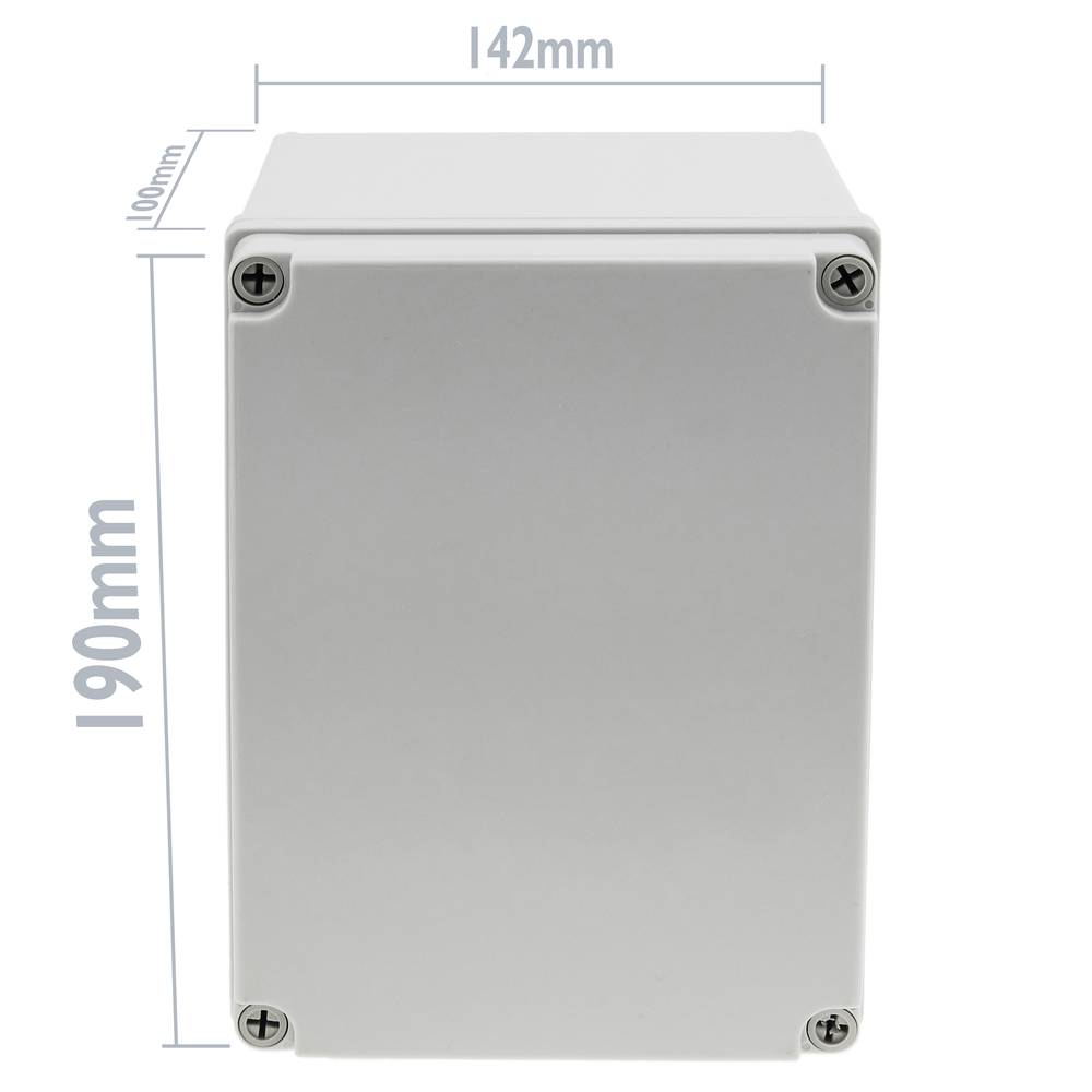 Wodoodporna IP65 skrzynka przyłączeniowa z tworzywa sztucznego ABS ABS 190x142x100 mm