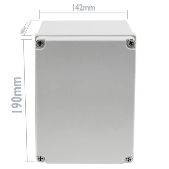 Wodoodporna IP65 skrzynka przyłączeniowa z tworzywa sztucznego ABS ABS 190x142x100 mm