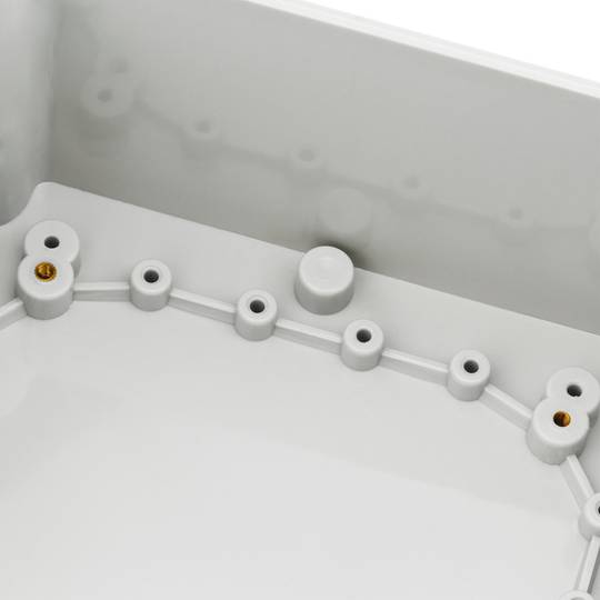 Caixa de connexions elèctriques de plàstic ABS impermeable IP65 275x184x130mm
