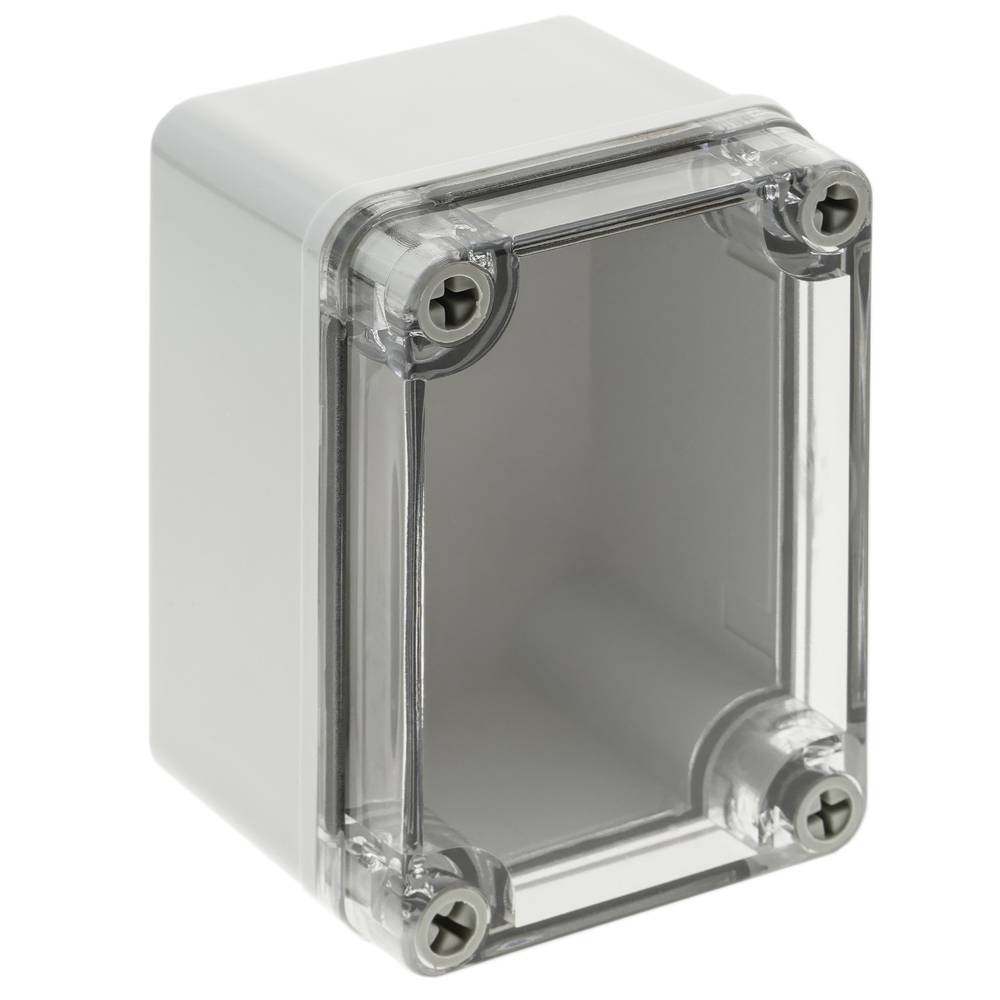 IP65 wodoodporna skrzynka przyłączeniowa z tworzywa sztucznego ABS przezroczysta 116x77x70mm