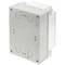 Caixa de connexions elèctriques de plàstic ABS impermeable IP65 transparent 173x126x100mm