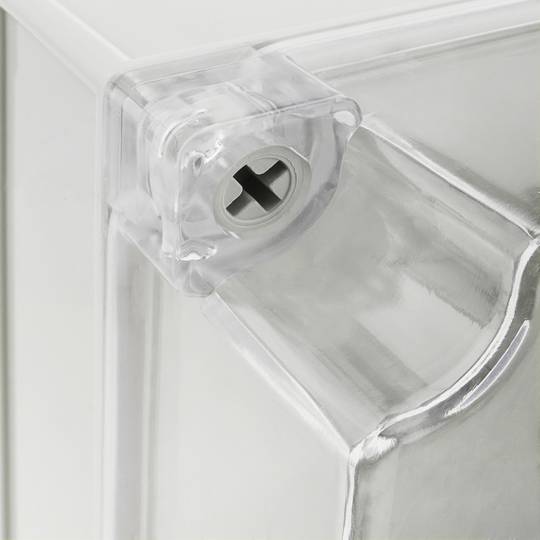 Caixa de connexions elèctriques de plàstic ABS impermeable IP65 transparent 173x126x100mm
