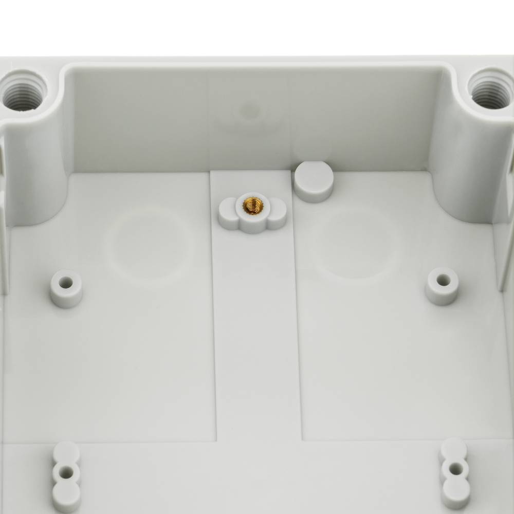 Caixa de connexions elèctriques de plàstic ABS impermeable IP65 transparent 173x126x100mm