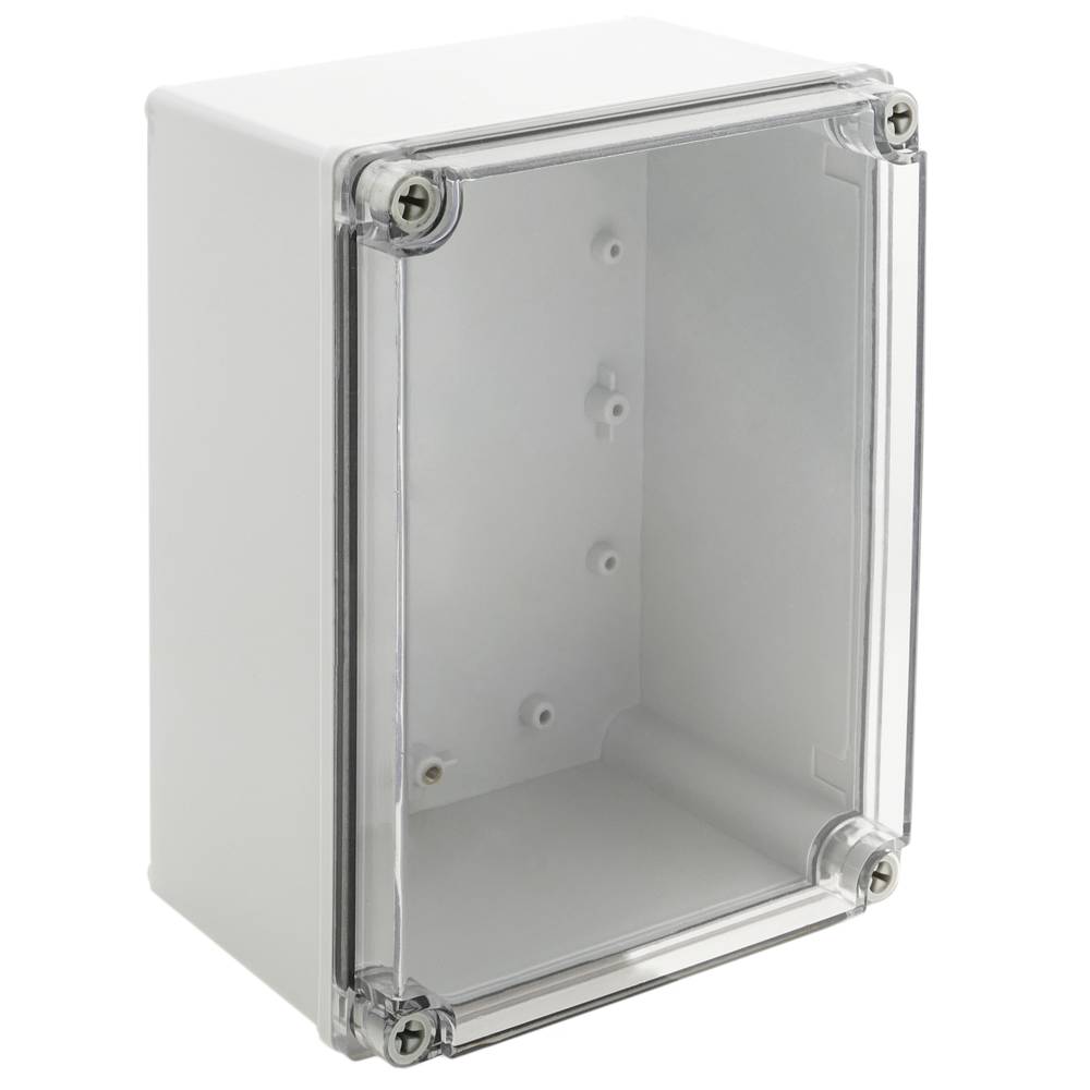 IP65 wodoodporna plastikowa skrzynka przyłączeniowa z tworzywa sztucznego ABS przezroczysta 190x142x100 mm