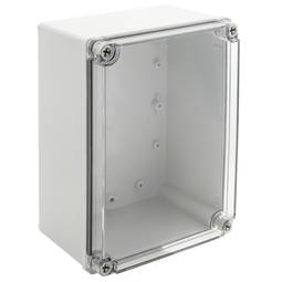 Caja de conexiones eléctricas de plástico ABS impermeable IP65 transparente 190x142x100mm