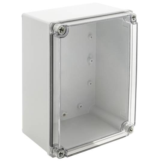 IP65 wodoodporna plastikowa skrzynka przyłączeniowa z tworzywa sztucznego ABS przezroczysta 190x142x100 mm