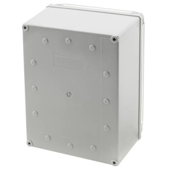 IP65 wodoodporna plastikowa skrzynka przyłączeniowa z tworzywa sztucznego ABS przezroczysta 190x142x100 mm