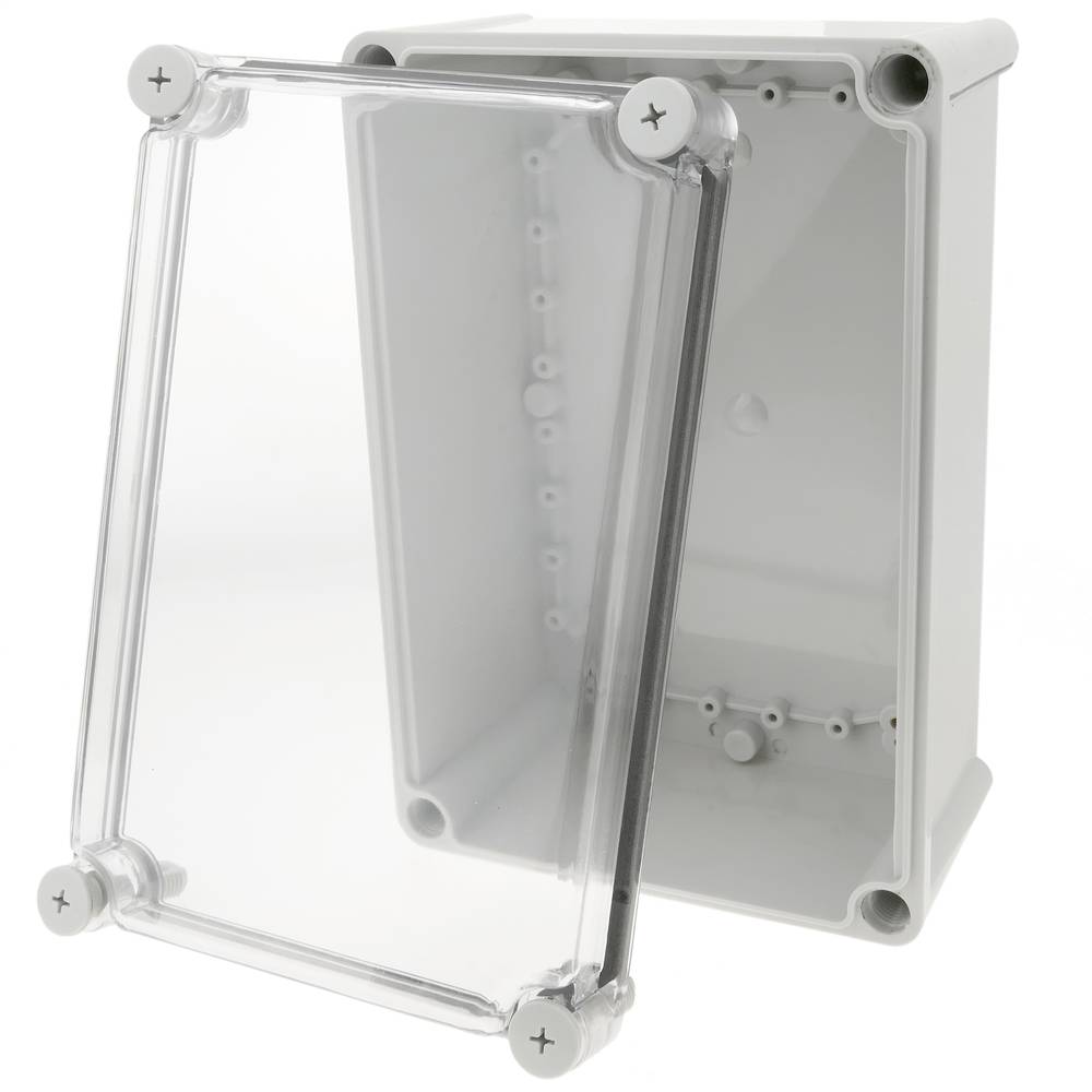 Scatola di giunzione elettrica Scatola collegamento in plastica ABS IP65 trasparente 275x184x130mm