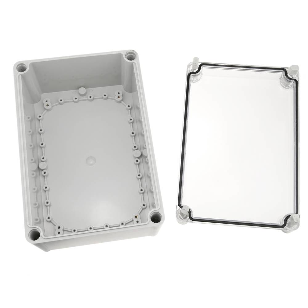 Scatola di giunzione elettrica Scatola collegamento in plastica ABS IP65 trasparente 275x184x130mm