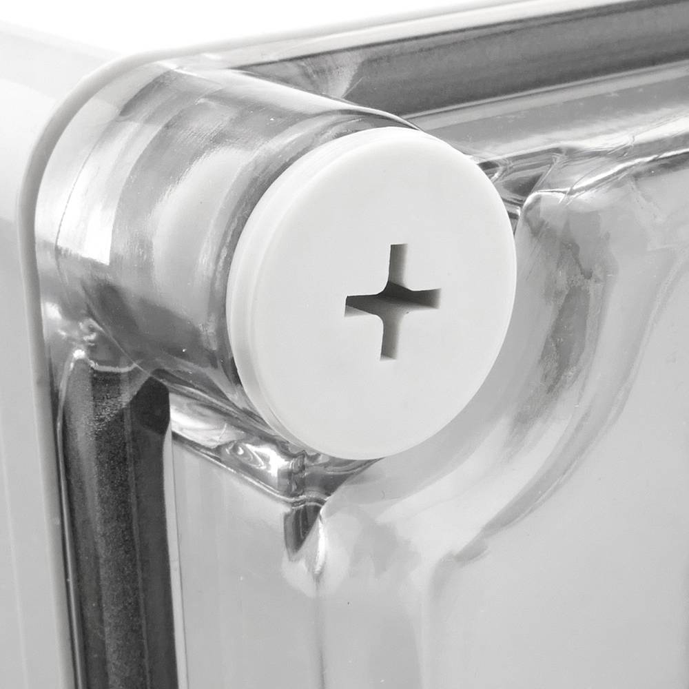 Scatola di giunzione elettrica Scatola collegamento in plastica ABS IP65 trasparente 275x184x130mm