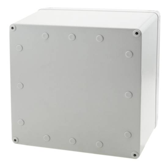 Wasserdicht IP65 ABS Plastik elektronische Gehäuse Box Anschlussdose transparent 196x196x130mm