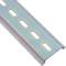 Confezione da 3 guide DIN colore zinco 300mm guida forata 35x7mm