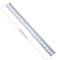 Confezione da 3 guide DIN colore zinco 400mm guida forata 35x7mm