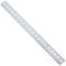 Confezione da 3 guide DIN colore zinco 400mm guida forata 35x7mm