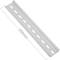 Zestaw 3 szyn DIN kolor srebrny 200mm perforowana szyna 35x7mm