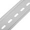 Confezione da 3 guide DIN 400mm color argento guida perforata 35x15mm