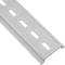 Confezione da 3 guide DIN 400mm color argento guida perforata 35x15mm